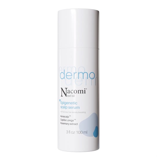 Nacomi, Next Lvl Dermo, Epigenetyczne serum do skóry głowy zapobiegające wypadaniu włosów i zagęszczające Nacomi