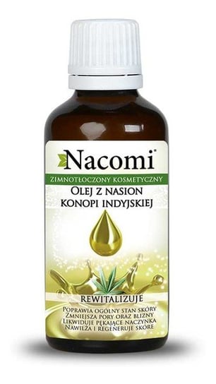 Nacomi, olej z nasion konopii indyjskiej rewitalizuje, 50 ml Nacomi