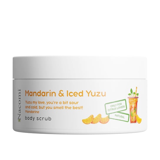 Nacomi, Peeling do ciała o zapachu mandarynki i yuzu, 100 ml Nacomi