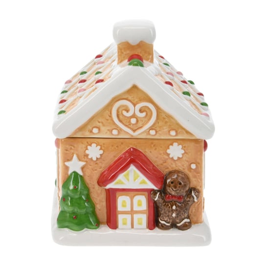 Naczynie świąteczne, domek z piernika, 21 cm, COOKIE Home Styling Collection
