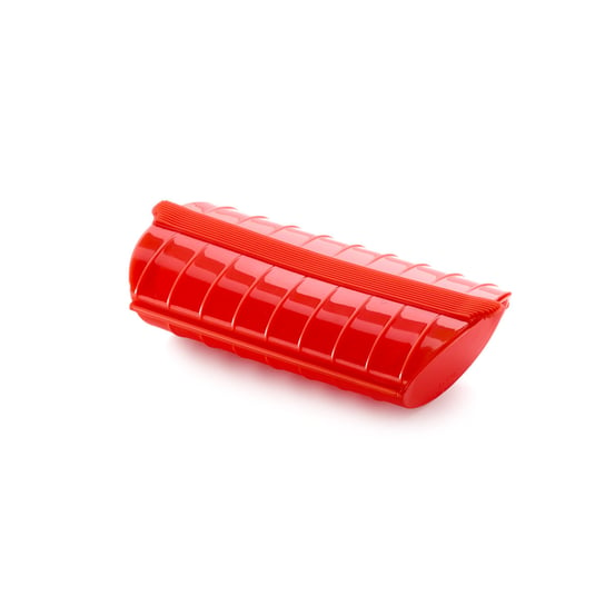Naczynie żaroodporne LEKUE, czerwone, 24x12,4x5 cm Lekue