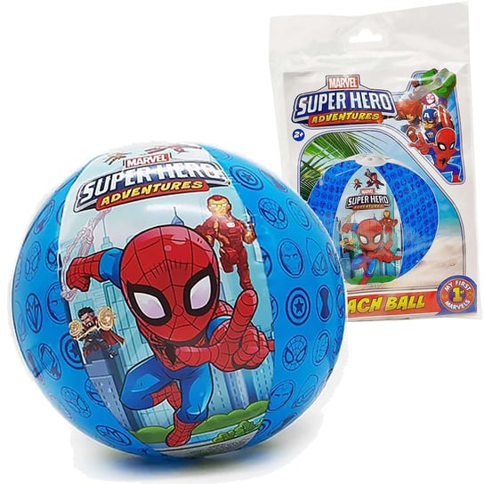 Nadmuchiwana piłka plażowa Marvel Bohaterowie 50 cm Sambro