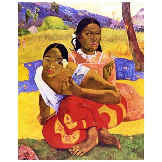 Nafea Faa Ipoipo - Paul Gauguin 50x60 Legendarte