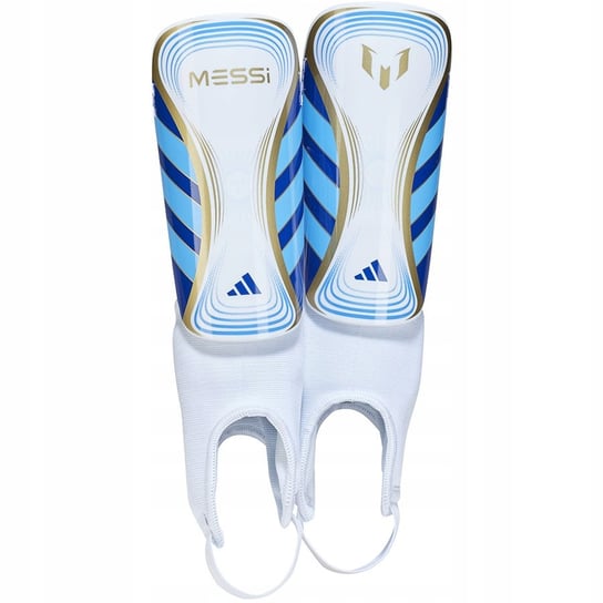 Nagolenniki adidas MESSI SG MTC Jr IS5599 biały L Adidas