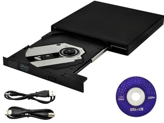 Nagrywarka na USB Napęd Zewnętrzny Przenośny Zewnętrzna CD CD-R/RW/DVD-ROM Artemis