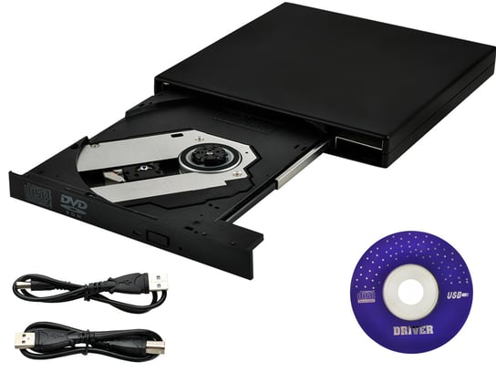 Nagrywarka Zewnętrzna USB Napęd CD-R/RW/DVD-ROM IZOXIS Izoxis