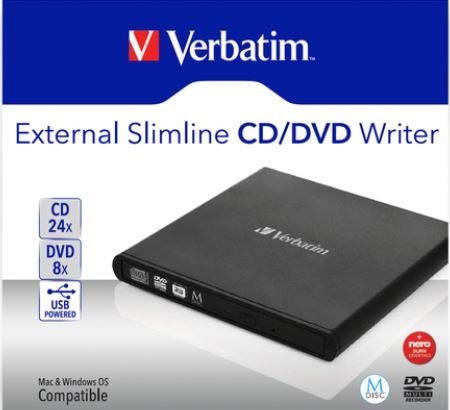 Nagrywarka zewnętrzna VERBATIM 98938, USB 2.0 Verbatim
