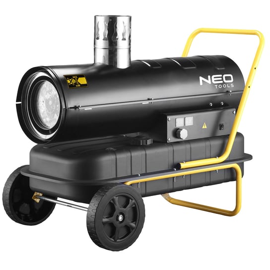 Nagrzewnica olejowa z odprowadzeniem spalin 20kW, 600 m3/h NEO 90-086 Neo Tools