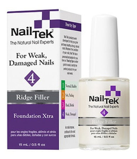 Nail Tek, Foundation XTRA, odżywka podkładowa do paznokci bardzo miękkich, 15 ml Nail Tek