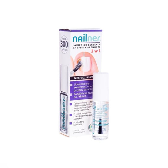 Nailner, lakier do leczenia grzybicy paznokci 2w1, 5 ml Vitamed