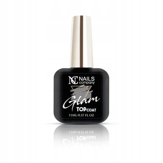 Nails Company Glam Top Coat Silver 11ml NAILS COMPANY