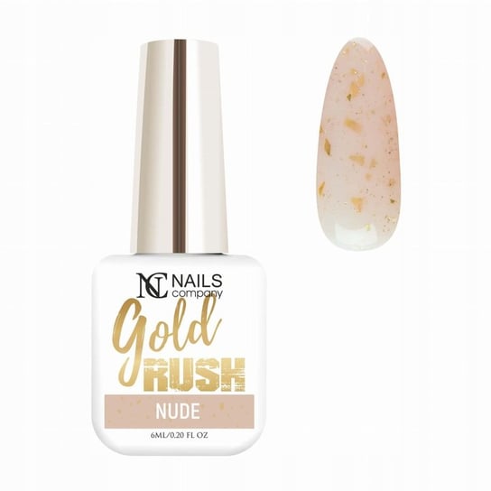 Nails Company, Lakier Hybrydowy, Gold Rush Nude, 6 ml NAILS COMPANY