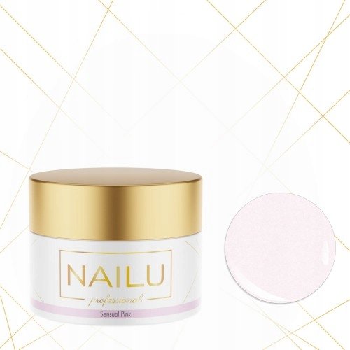 Nailu, Żel budujący Creamy #22 Sensual Pink, 50 g Nailu