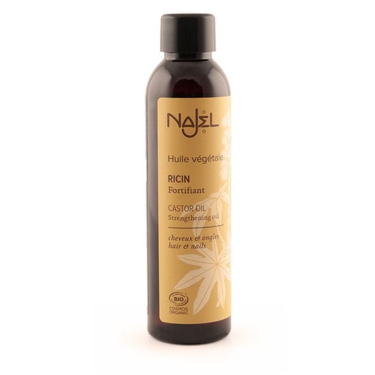 Najel Olej rycynowy zimnotłoczony BIO 80ml Najel - oryginalne mydła Aleppo