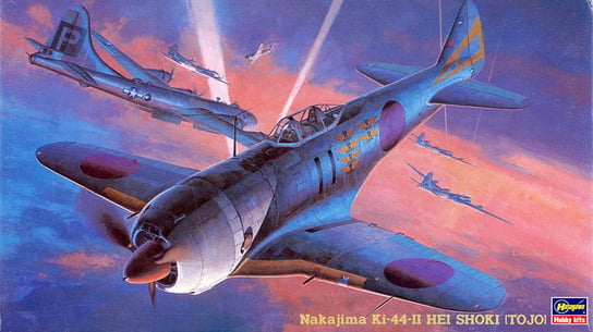 Nakajima Ki-44-Ii Hei Shoki (Tojo) 1:48 Hasegawa Jt36 HASEGAWA