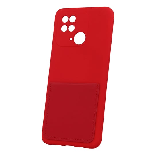 Nakładka Card Cover do Xiaomi Redmi 10c 4G czerwony Inna marka