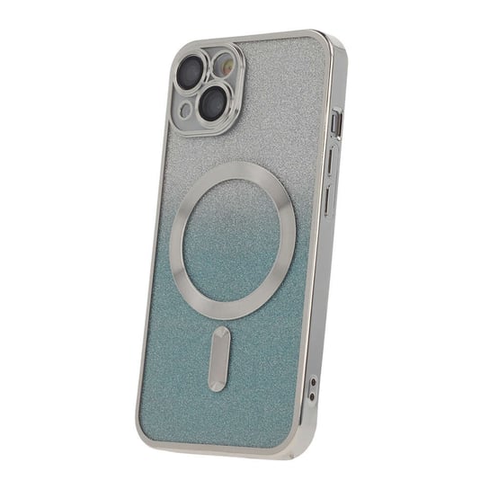 Nakładka Glitter Chrome Mag Do Iphone 12 Pro 6,1" Srebrny Gradient TelForceOne