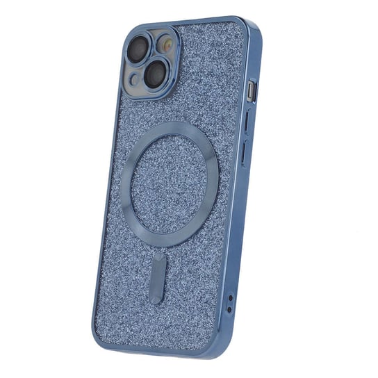 Nakładka Glitter Chrome Mag Do Iphone 14 Plus 6,7" Niebieska TelForceOne