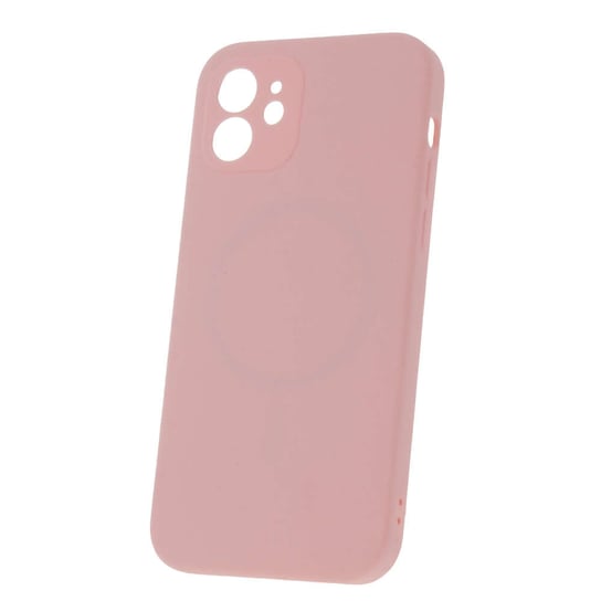 Nakładka Mag Invisible Do Iphone 12 6,1" Pastelowy Różowy TelForceOne