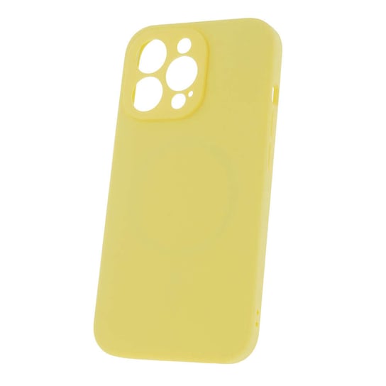 Nakładka Mag Invisible Do Iphone 13 Mini 5,4" Pastelowy Żółty TelForceOne