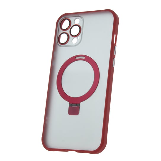 Nakładka Mag Ring do iPhone 12 Pro Max 6,7" czerwony Inna marka