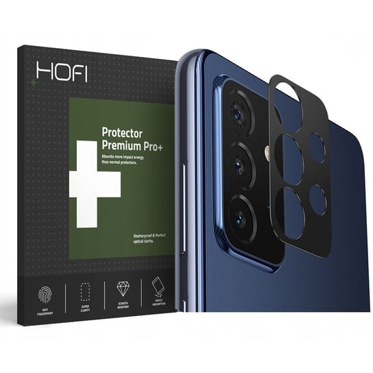 Nakładka na obiektyw aparatu Hofi Metal Styling do Samsung Galaxy A52 LTE/5G Black Hofi Glass