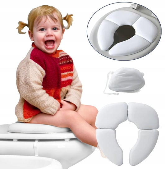 Nakładka Na Sedes Wc Składana Miękkie Siedzisko Baby Toilet