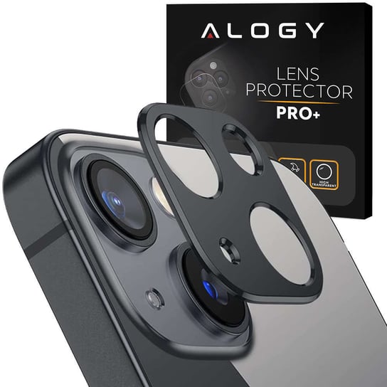 Nakładka ochronna Alogy Metal Lens Cover do Apple iPhone 13/ 13 Mini Black Alogy