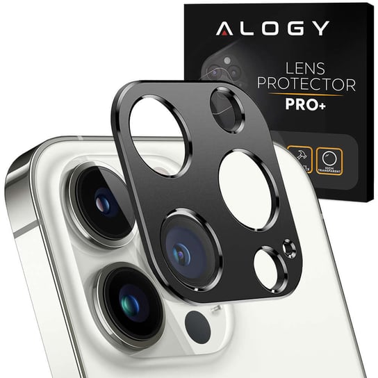 Nakładka ochronna Alogy Metal Lens Cover do Apple iPhone 13 Pro/ 13 Pro Max Black Alogy