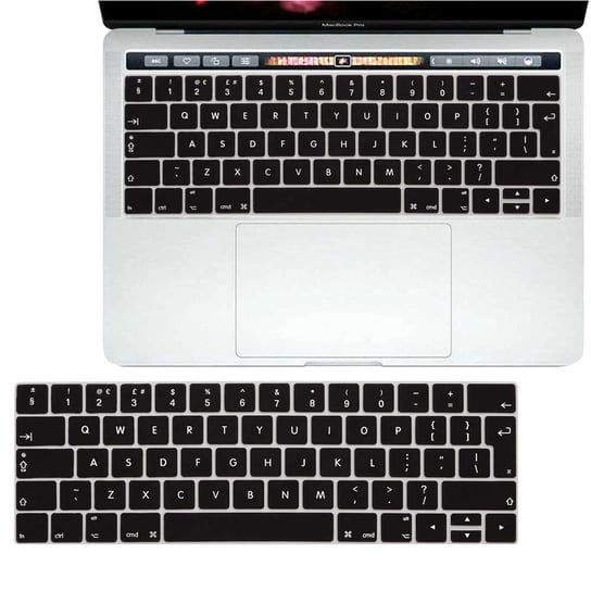 Nakładka ochronna Alogy osłona na klawiaturę do Apple Macbook Pro 13/ Pro 15 Czarna Alogy