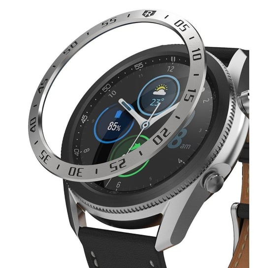 Nakładka Ringke Bezel Styling do Galaxy Watch 3 (45mm) Stainless Silver Ringke