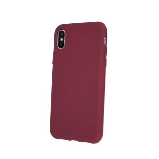 Nakładka TELFORCEONE Silicon do iPhone 12 Pro Max 6,7", burgundowy TelForceOne