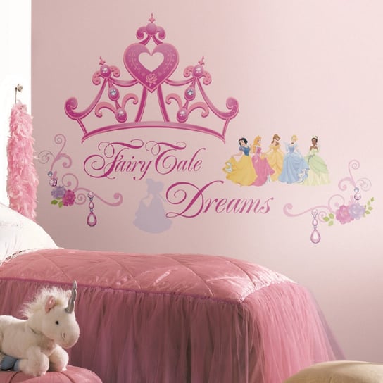 Naklejka Dekoracyjna Księżniczki Disney’A Rmk1580Gm RoomMates