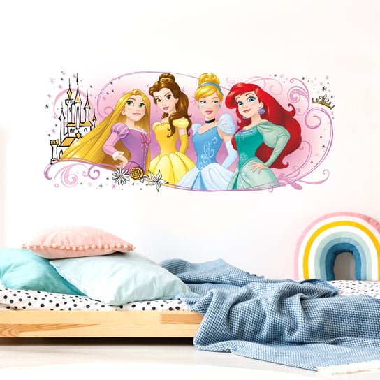 Naklejka Dekoracyjna Księżniczki Disney’A Rmk3182Gm RoomMates