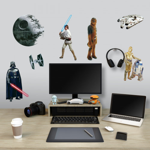 Naklejka dekoracyjna Roommates Star Wars Gwiezdne Wojny Skywalker Star Wars gwiezdne wojny
