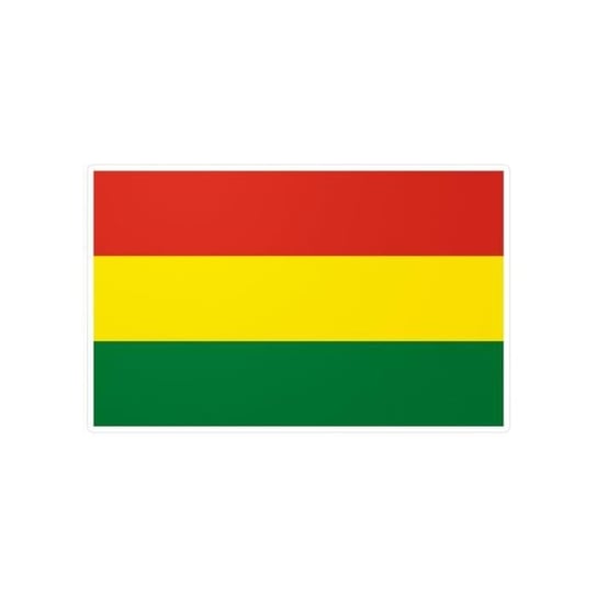 Naklejka Flaga Boliwii 2,0x3,5cm po 1000 sztuk Inny producent (majster PL)