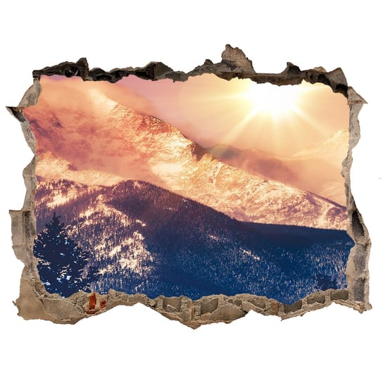 Naklejka fototapeta 3D widok Góry Kolorado 120x81, Tulup Tulup