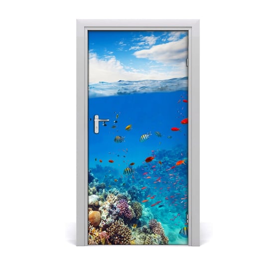 Naklejka fototapeta na drzwi Rafa koralowa, Tulup Tulup