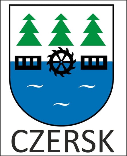 Naklejka herb Czerska Czec