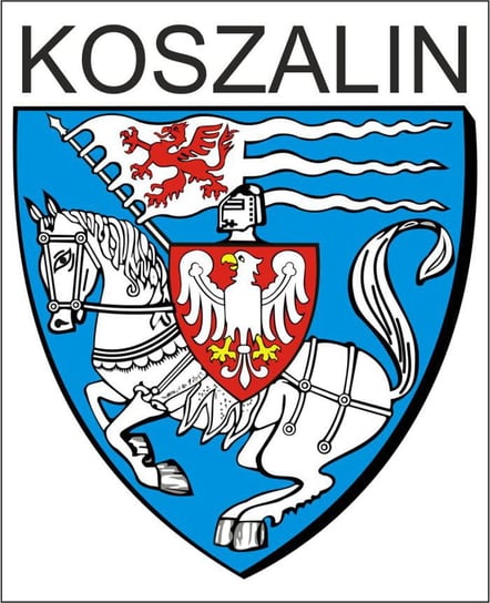 Naklejka herb Koszalina Czec