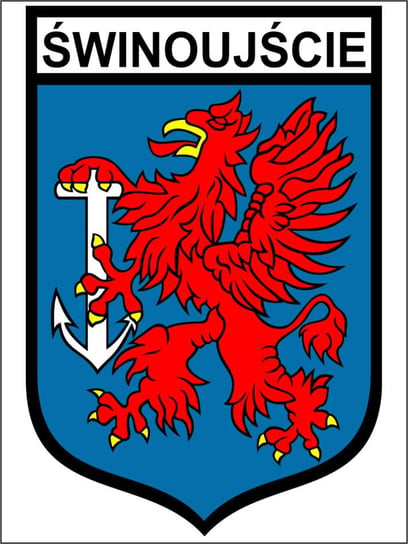 Naklejka herb Świnoujście Czec