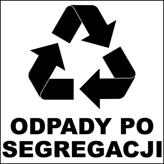 Naklejka Kosz Znak Segregacja Odpadów Zmieszane Libres So-8 5902082235880 LIBRES