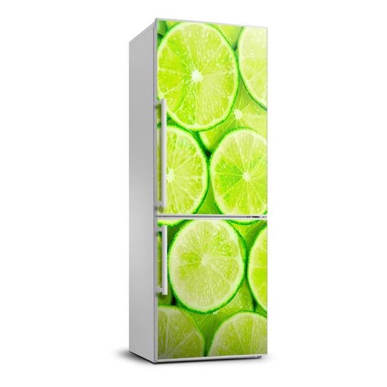 Naklejka lodówkę do domu okleina Limonki 70x190, Tulup Tulup