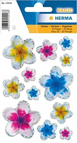 Naklejka Magic, Kwiaty 3D Dekorart Dekor-Art-Serwis