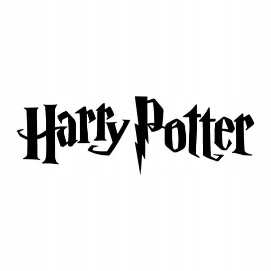 Naklejka na auto Harry Potter czarna 30 cm Sticky Studio