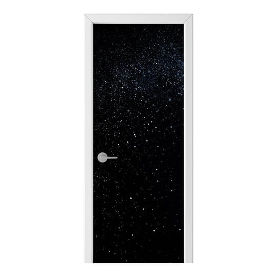 Naklejka na drzwi HOMEPRINT Kosmos, gwieździsta noc 75x205 cm HOMEPRINT