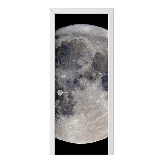 Naklejka na drzwi HOMEPRINT Pełnia księżyca 85x205 cm HOMEPRINT