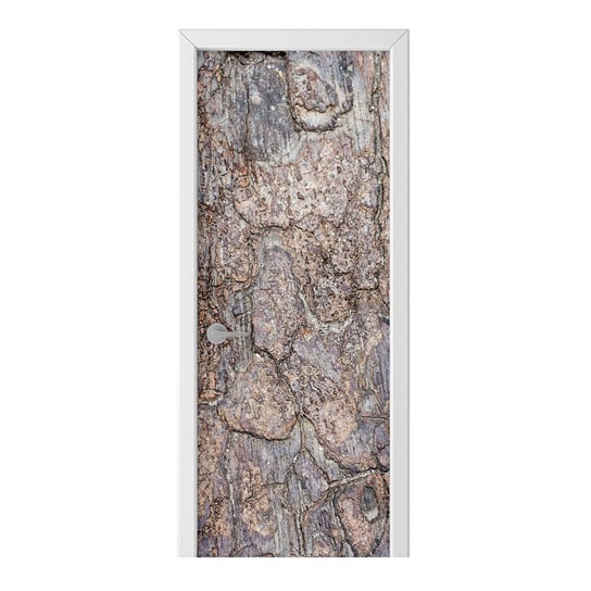 Naklejka na drzwi HOMEPRINT Struktura drewna 75x205 cm HOMEPRINT