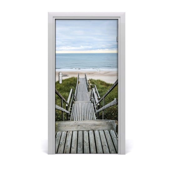 Naklejka na drzwi samoprzylepna Ścieżka na plażę, Tulup Tulup