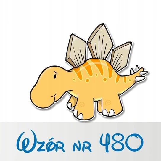 Naklejka na ścianę 50cm Dinozaur 480, 50x41 cm Naklejkolandia
